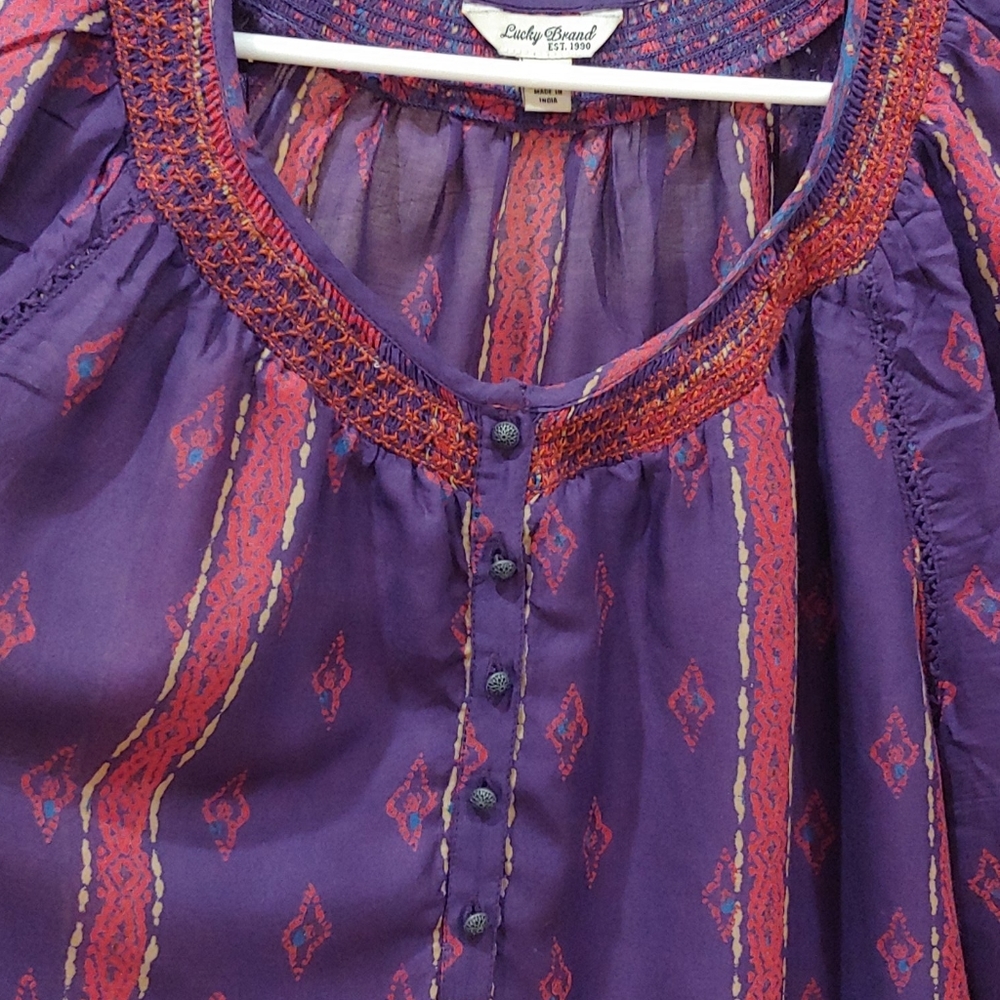 Lucky Brand women's top 2XL - Picture 4 of 6
